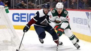 Joel Eriksson Ek is coming off a season in which he had 19 goals and 30 points for the Minnesota Wild. (Photo by Matthew Stockman/Getty Images)