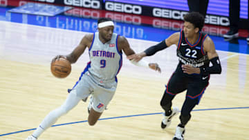 Jerami Grant of the Detroit Pistons. (Photo by Mitchell Leff/Getty Images)