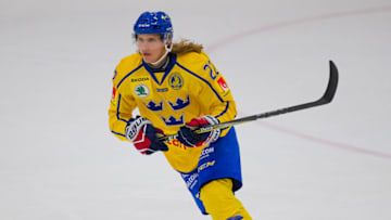 Axel Jonsson Fjallby, Washington Capitals (Photo by Dave Reginek/Getty Images) *** Local Caption *** Axel Jonsson Fjallby