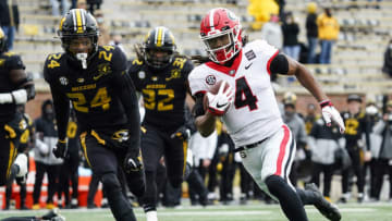 James Cook, Georgia Bulldogs. (Mandatory Credit: Jay Biggerstaff-USA TODAY Sports)