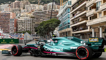 Sebastian Vettel, Aston Martin, Formula 1 (Photo by VALERY HACHE/AFP via Getty Images)