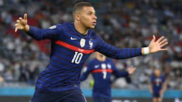 France's forward Kylian Mbappe (Photo by FRANCK FIFE/POOL/AFP via Getty Images)