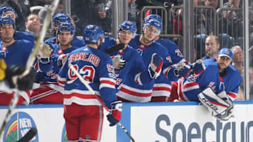NEW YORK, NY - OCTOBER 23: Mika Zibanejad