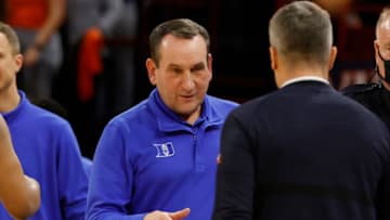 Duke basketball head coach Mike Krzyzewski (Geoff Burke-USA TODAY Sports)