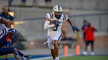 DeAndre Moore Mandatory Credit: Jerome Miron-USA TODAY Sports