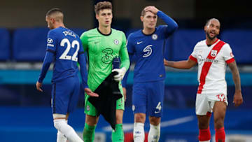 Chelsea 3-3 Southampton (Photo by MATTHEW CHILDS/POOL/AFP via Getty Images)