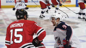 CHICAGO, IL - OCTOBER 07: Artemi Panarin