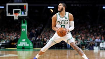 Former Duke basketball player and current Boston Celtics star Jayson Tatum (Photo by Maddie Meyer/Getty Images)