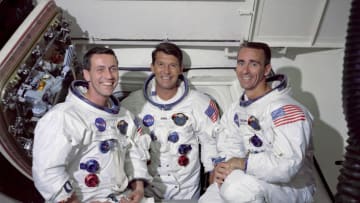 Apollo 7 -Artist NASA. (Photo by Heritage Space/Heritage Images via Getty Images)