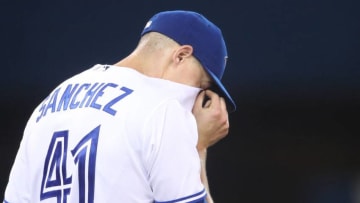 TORONTO, ON - APRIL 14: Aaron Sanchez