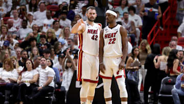 Kevin Love, Jimmy Butler, Minnesota Timberwolves (Photo by Megan Briggs/Getty Images)
