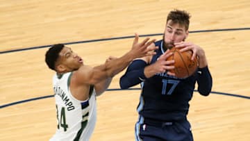Jonas Valanciunas, Memphis Grizzlies Mandatory Credit: Nelson Chenault-USA TODAY Sports