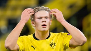 Erling Haaland of Borussia Dortmund (Photo by Alex Gottschalk/DeFodi Images via Getty Images)