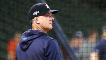 Houston Astros manager AJ Hinch (Photo by Tim Warner/Getty Images)