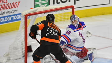 New York Rangers goaltender Alexandar Georgiev (40) Credit: Eric Hartline-USA TODAY Sports