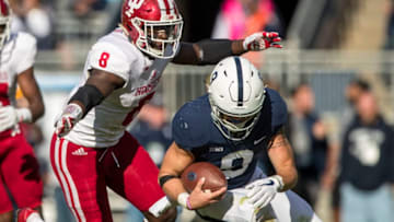 UNIVERSITY PARK, PA - SEPTEMBER 30: Tegray Scales