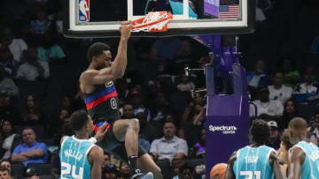 Detroit Pistons center Jalen Duren (0) Credit: Jim Dedmon-USA TODAY Sports
