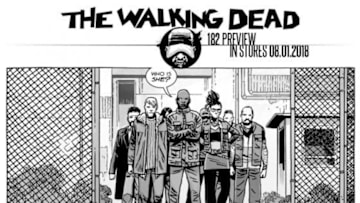 The Walking Dead issue 182 preview panels - Image Comics and Skybound