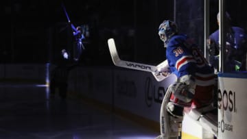 Henrik Lundqvist #30 (Photo by Bruce Bennett/Getty Images)