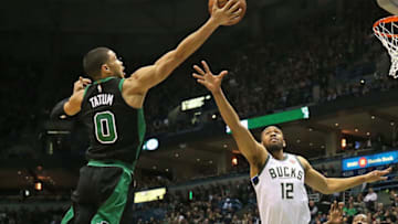 MILWAUKEE, WI - APRIL 22: Jayson Tatum