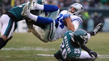 PHILADELPHIA, PA - DECEMBER 31: Tight end James Hanna