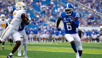 Kentucky wide receiver Josh Ali (Credit: Jordan Prather-USA TODAY Sports)