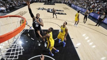 SAN ANTONIO, TX - MARCH 19: LaMarcus Aldridge