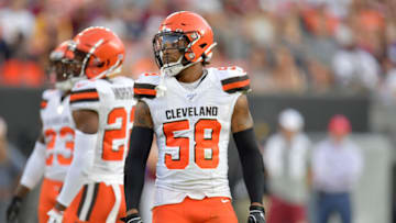 Cleveland Browns Christian Kirksey (Photo by Jason Miller/Getty Images)