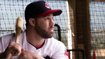 GOODYEAR, AZ - FEBRUARY 21: Jason Kipnis of the Cleveland Indians poses for a portrait at the Cleveland Indians Player Development Complex on February 21, 2018 in Goodyear, Arizona. (Photo by Rob Tringali/Getty Images)