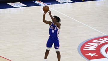 Philadelphia 76ers, Tyrese Maxey Mandatory Credit: Tommy Gilligan-USA TODAY Sports