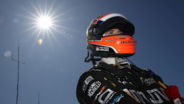 MONTEREY, CALIFORNIA - SEPTEMBER 20: James Hinchcliffe #5 of United States and Arrow Schmidt Peterson Motorsports Honda prepares to drive during practice for the NTT IndyCar Series Firestone Grand Prix of Monterey at WeatherTech Raceway Laguna Seca on September 20, 2019 in Monterey, California. (Photo by Chris Graythen/Getty Images)