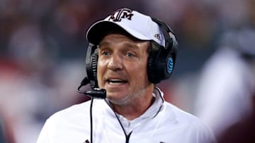 Jimbo Fisher, Texas A&M Football (Photo by Michael Reaves/Getty Images)