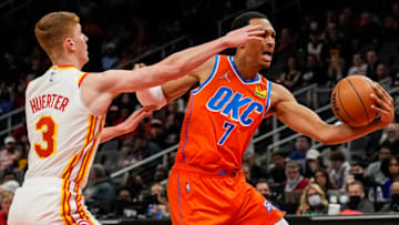 Atlanta Hawks. Mandatory Credit: Dale Zanine-USA TODAY Sports