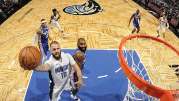 The Orlando Magic will face their next big decision when Evan Fournier's contract expires. (Photo by Fernando Medina/NBAE via Getty Images)