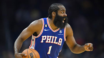 James Harden, Sixers Mandatory Credit: David Richard-USA TODAY Sports