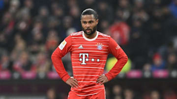 Bayern Munich forward Serge Gnabry's trip to Paris has been subject to criticism.(Photo by CHRISTOF STACHE/AFP via Getty Images)