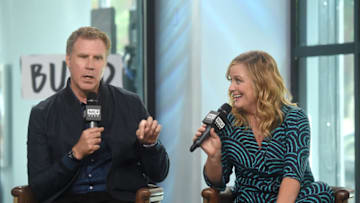 NEW YORK, NY - JUNE 21: Will Ferrell and Amy Poehler visit Build Studios to discuss their new movie "The House" at Build Studio on June 21, 2017 in New York City. (Photo by Jamie McCarthy/Getty Images)
