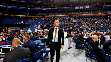 BUFFALO, NY - JUNE 25: Columbus Blue Jackets GM Jarmo Kekalainen attends the 2016 NHL Draft on June 25, 2016 in Buffalo, New York. (Photo by Bruce Bennett/Getty Images)