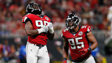 ATLANTA, GA - SEPTEMBER 17: Adrian Clayborn