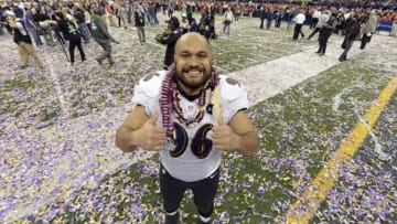 Feb 3, 2013; New Orleans, LA, USA; Baltimore Ravens nose tackle Ma