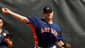 Houston Astros pitcher Jared Hughes (Photo by Michael Reaves/Getty Images)