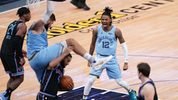 Ja Morant, Memphis Grizzlies Mandatory Credit: Cary Edmondson-USA TODAY Sports