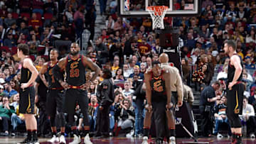 CLEVELAND, OH - APRIL 5: LeBron James