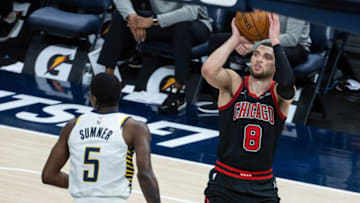 Zach LaVine, Chicago Bulls Mandatory Credit: Trevor Ruszkowski-USA TODAY Sports