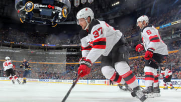BUFFALO, NY - OCTOBER 9: Pavel Zacha