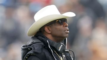 Deion Sanders is sure his Colorado football recruiting methods will work -- shooting down concerns about his roster's depth (Photo by Matthew Stockman/Getty Images)