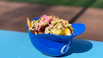 Dodger Stadium Burnt End Nachos. Photo provided by Levy