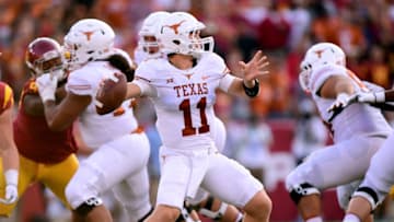LOS ANGELES, CA - SEPTEMBER 16: Sam Ehlinger
