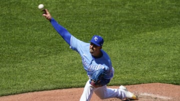 Kansas City Royals relief pitcher Kyle Zimmer (45) -Mandatory Credit: Jay Biggerstaff-USA TODAY Sports