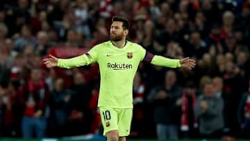 Liverpool, Trent Alexander-Arnold, Lionel Messi (Photo by Quality Sport Images/Getty Images)